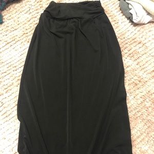 long black skirt